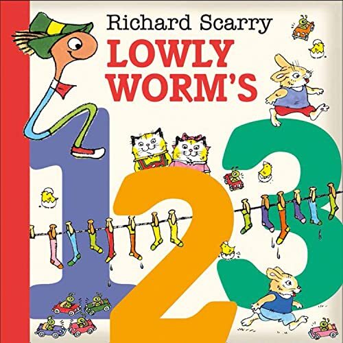 Lowly Worm's 123 by Richard Scarry NEW Free UK Delivery - Image 5