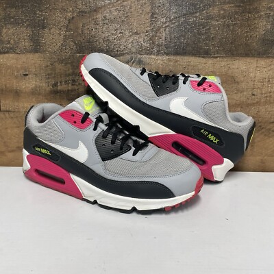 Nike Air Max 90 Essential Wolf Grey Rush Pink AJ1285-020 - Main Image