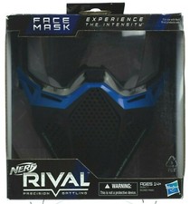 Nerf Rival Team Blue Face Mask Ages 14 Up Breathable Adjustable Band 2015 Sealed