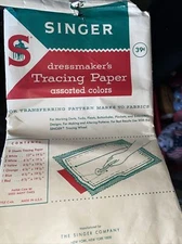 Vintage Singer Dressmakers Tracing Paper  y0