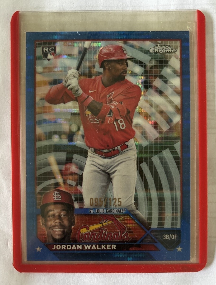 その他 Topps Jordan Walker 2023 Topps Update Jordan Walker #US122 RC Debut Blue