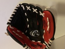 Rawlings PL105BR Red Baseball Glove 10 1/2 Inch Left Hand RHT Gold Glove EHBR5