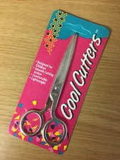 2 Pair Children's 5" Scissors Fully Nickel Plated, Pointed Tip, Forged Steel New