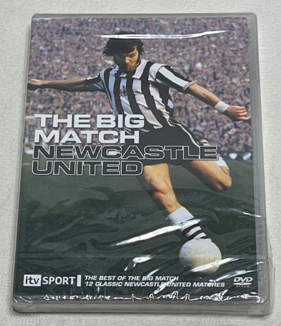 THE BIG MATCH : Newcastle United - Rare ITV Sport New & Sealed DVD (FREE UK P&P)