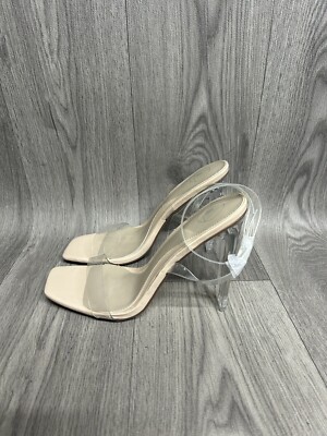 Women’s Missguided Clear Heels UK Size Brand New UK