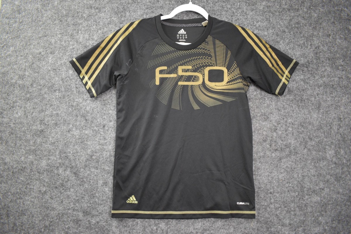 CALIFAS 13 ブラック　フットボールシャツ Adidas F50 Soccer Academy Jersey 13/14Y Youth Large