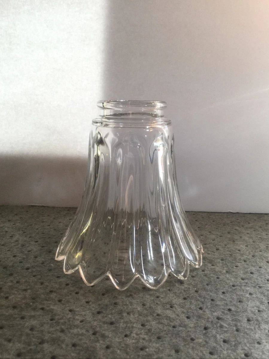 Clear glass sale ceiling fan globe