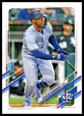 2021 TOPPS UPDATE MLB ALL-STARS #ASG27 TEOSCAR HERNANDEZ TORONTO BLUE JAYS