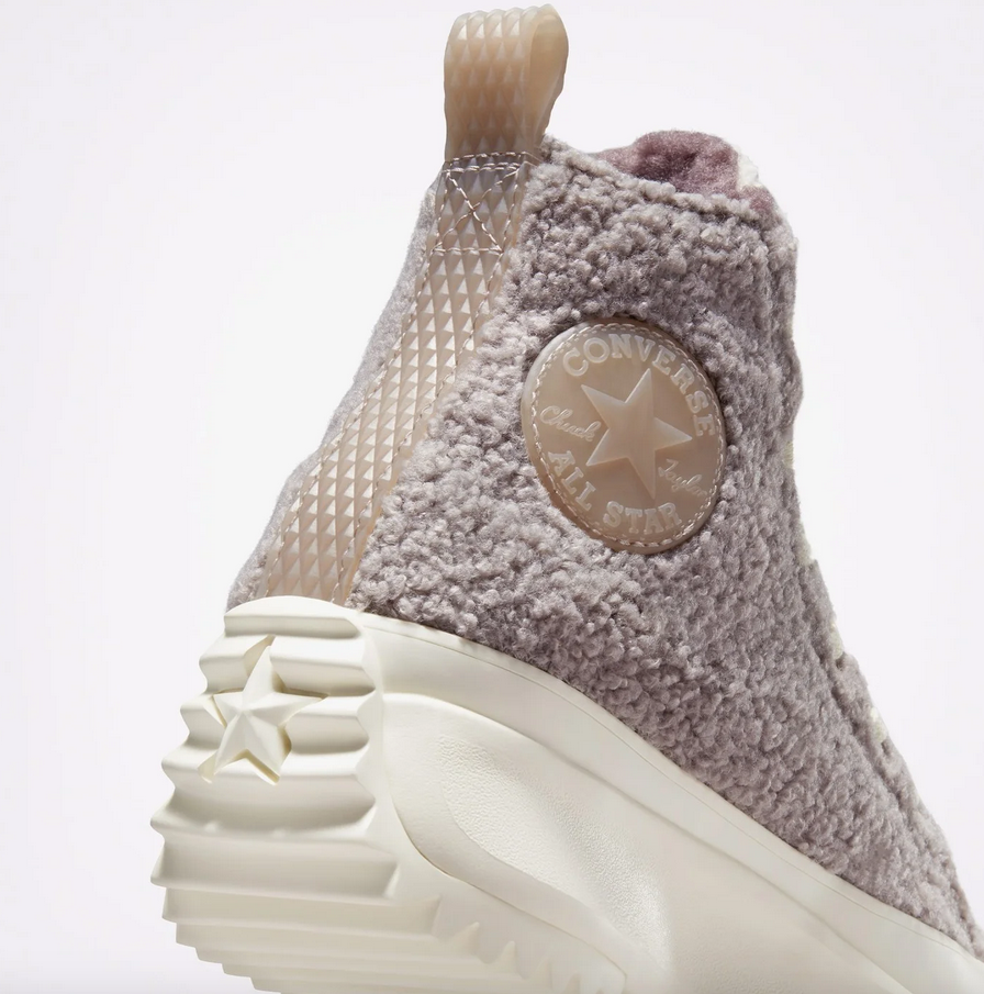 NEW Converse Run Star Hike High Sherpa - Vapor Mauve Size 11 Converse Run Star Hike High  main image 2
