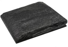 50 UV Sunblock Shade Cloth for Garden Plants Greenhouse Mesh Net Tarp Black