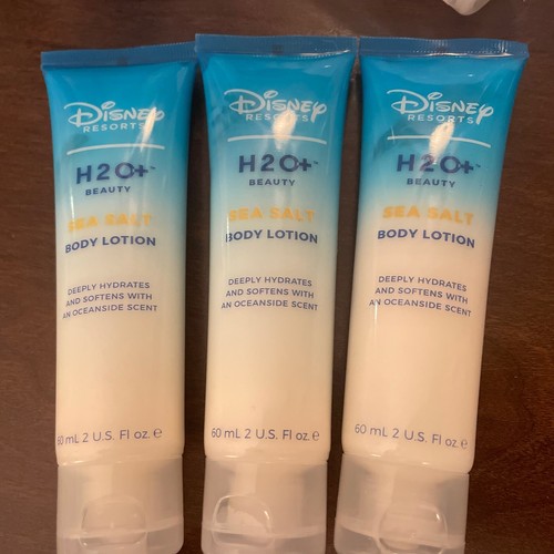 DISNEY RESORTS H2O+ SEA SALT BODY LOTION SET OF 3 eBay