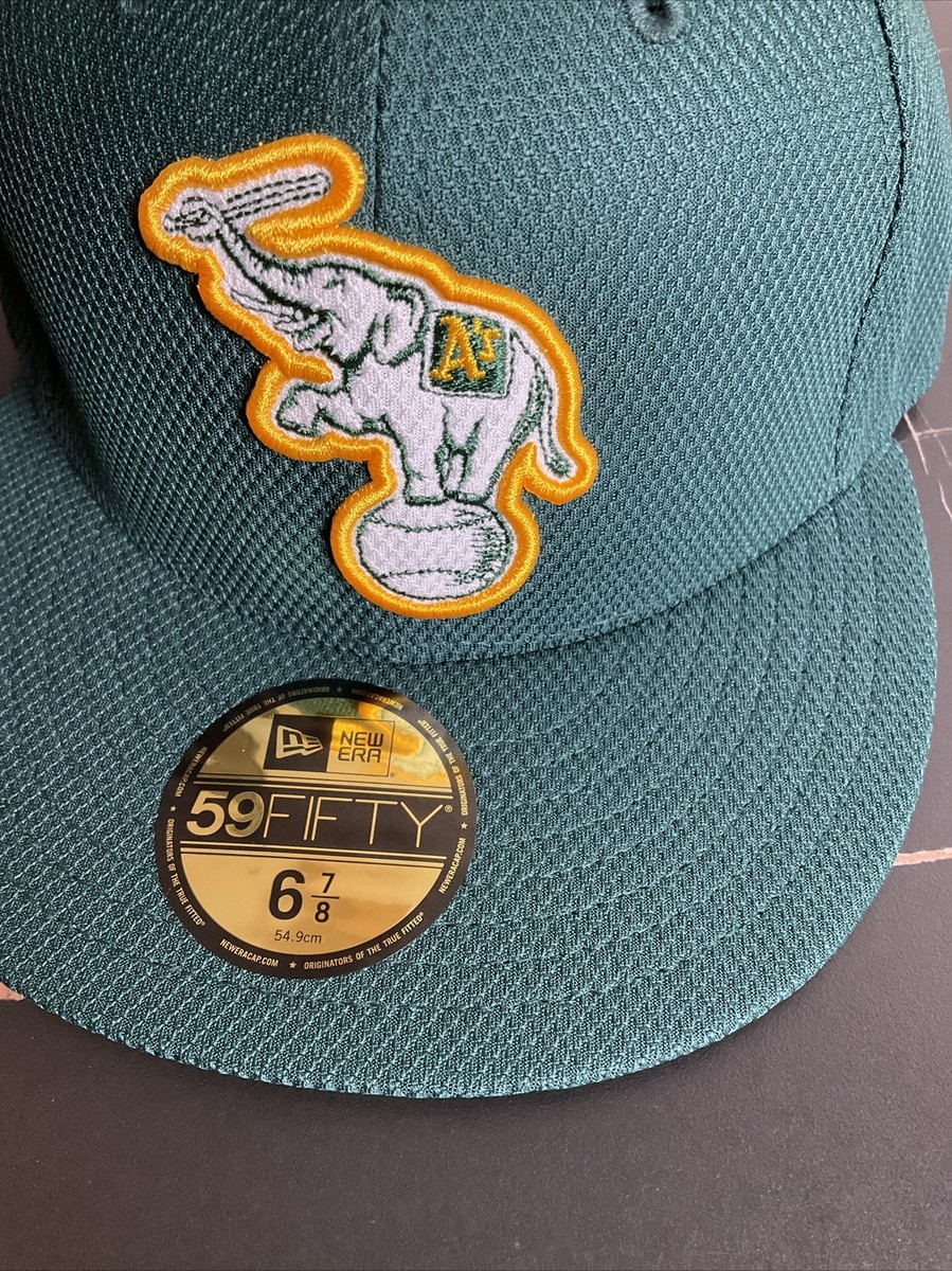 Brand New. New Era 59FIFTY Oakland A's Fitted Hat Size 6 7/8