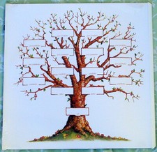 Creative Memories 12x12 Family Tree Refill RCM-12FT 5 pages old style