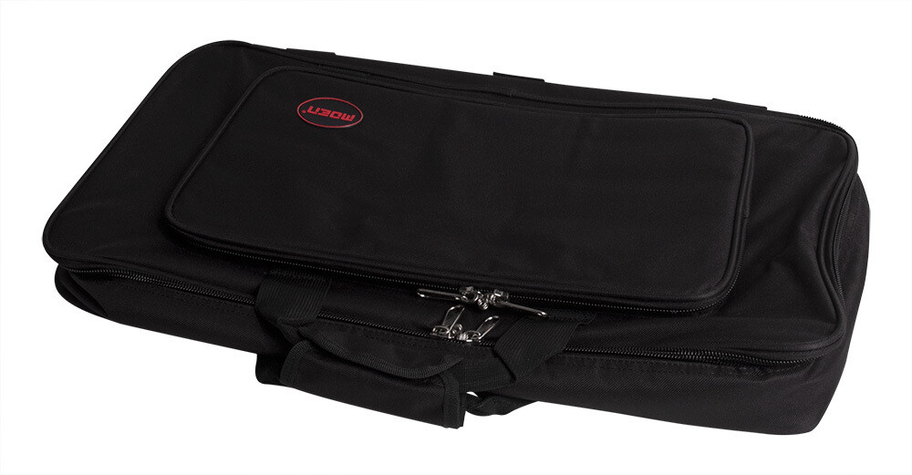 MOEN Guitar Effects Pedal Board Junior with Padded Gig Bag Fits 4 5