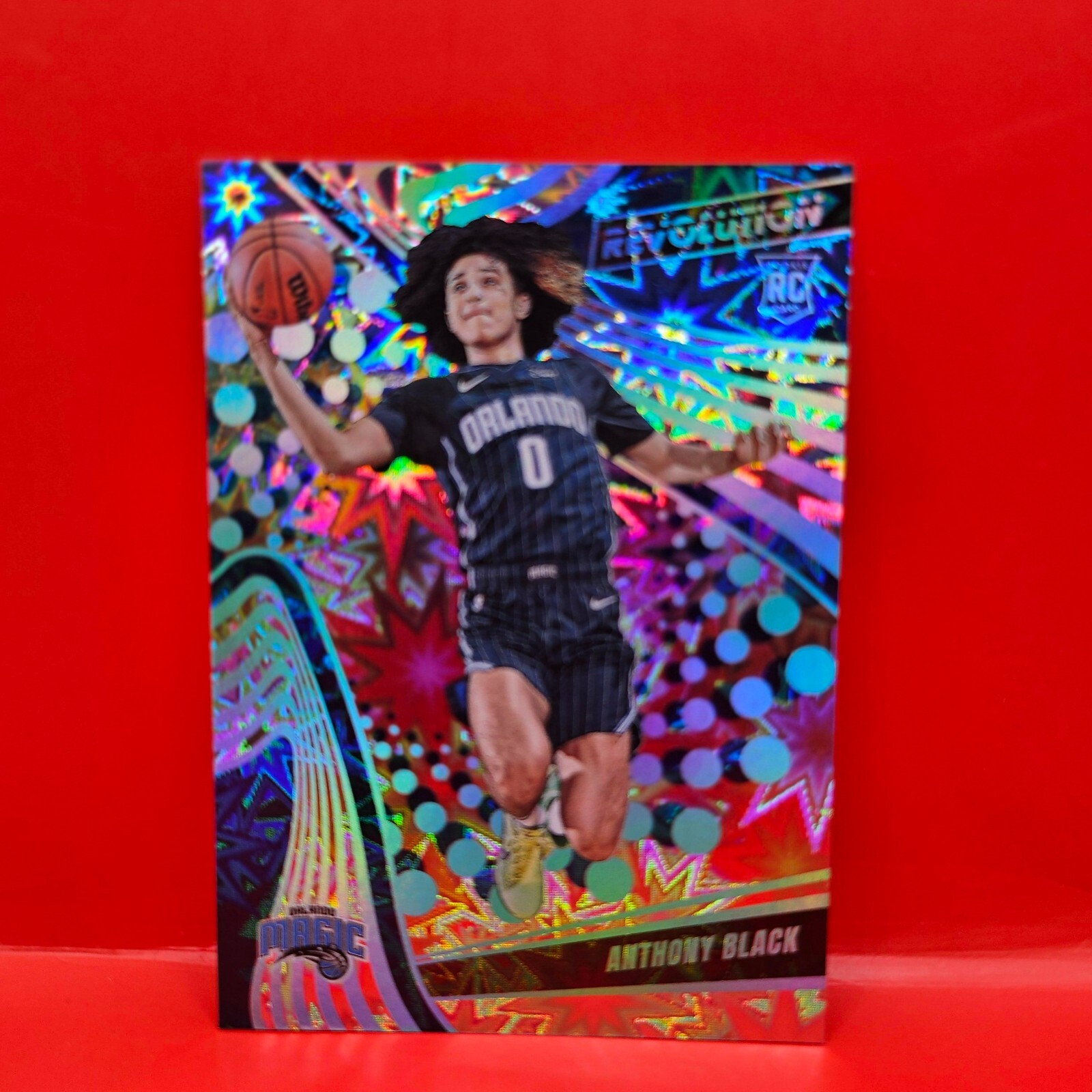 2023-24 PANINI REVOLUTION #105 ROOKIE IMPACT ANTHONY BLACK (RC) 002 /149 MAGIC