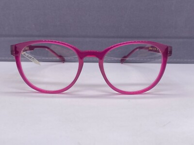 Carolin Abram Brille Damen Rund Rot rosa  lila panto Zelda NP:239 