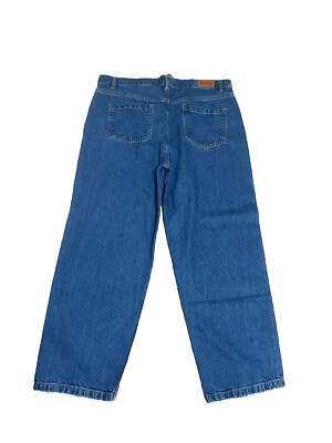 Barbour Westbury Barrel Wide Leg Jeans Original Wash Baggy Women's Size 18 NEW