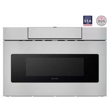 1.2 Cu. Ft. 24" Microwave Drawer Built-In Stainless Steel with Sensor Cooking
