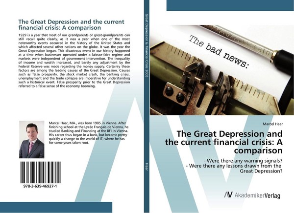 The Great Depression And The Current Financial Crisis: A Comparison Marcel Haar-image