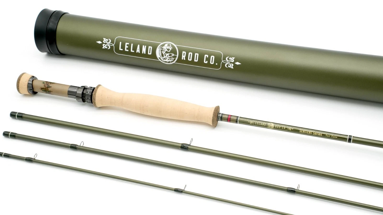 Leland Sentient 3wt Euro Nymph Fly Rod (10ft, 4-Peice, 3 weight, Euro Nymphing)