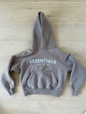 Essentials Fear of God Youth Hoodie, Size 6/7, pullover