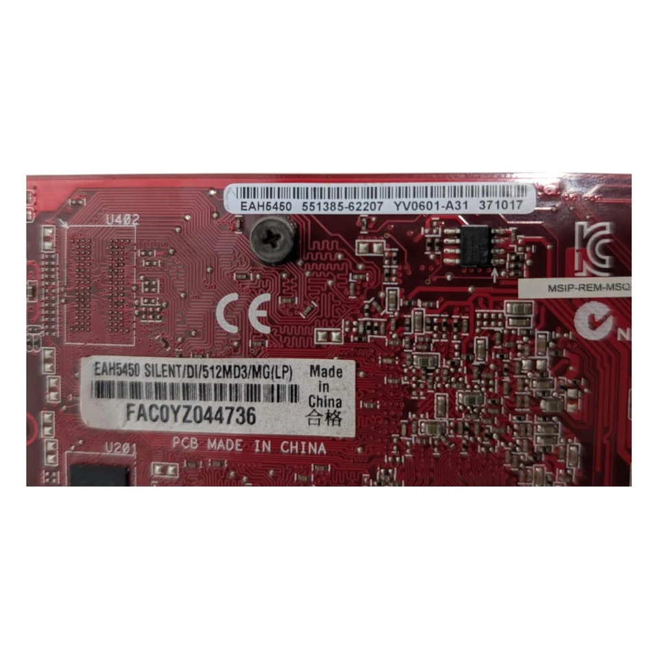 ASUS ATI RADEON HD 5450 512MB Graphics Card EAH5450 SILENT/DI/512MD3/MG/LP - Image 4 of 4