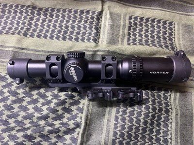 Vortex Strike Eagle 1-6x24 - American Defense Recon QD Mount