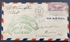 USA 1930 Airmail Cover from Petersburg to Ohio (Signed by the Pilot)