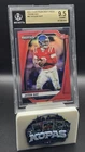 2025 Prizm Draft Picks Jaxson Dart RC #90 Red Prizm /399 BGS 9.5 = PSA 10 Giants