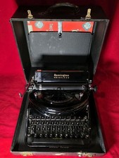Beautiful! Serviced - 1935 Remington Noiseless Model 7 Portable Typewriter Elite thumbnail