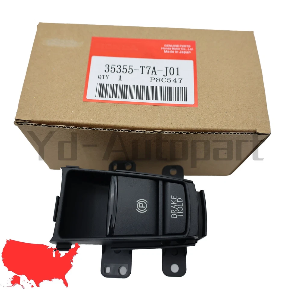 OEM New for 2016-2022 Honda HR-V 1.8L L4 Parking Brake Switch 35355-T7A-J01  US - Imagem 4 de 4