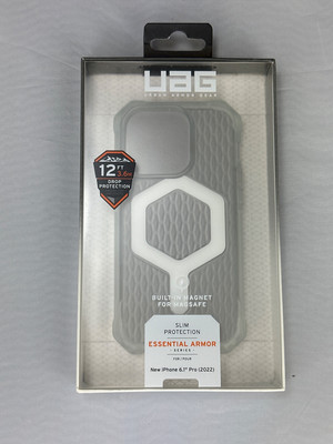 UAG Essential Armor Case for iPhone 14 Pro - Clear Frosted Ice