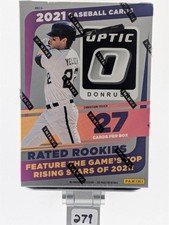 2021 Panini Donruss Optic Baseball Blaster Box Sealed Pink Parallels Rated Rooki