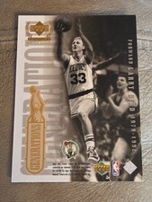1998-99 Upper Deck Century Legends Generations Larry Bird Keith Van Horn HOF 