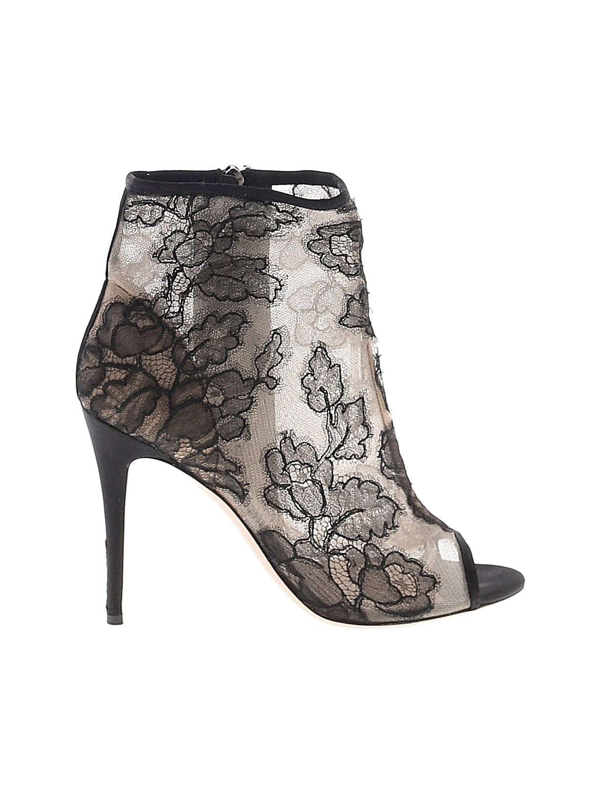 Valentino Garavani Women Black Ankle Boots EUR 39.5