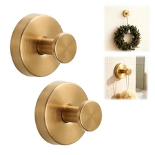 Suction Cup Hooks for Wreaths, 2025 New No-Drill Wreath Hangers Strong Hold N...