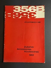 Vintage Original 1962 Porsche 356b Accessories Catalog Booklet Rare Vintage Original 1962 Porsche 356b Accessories Catalog Booklet Rare