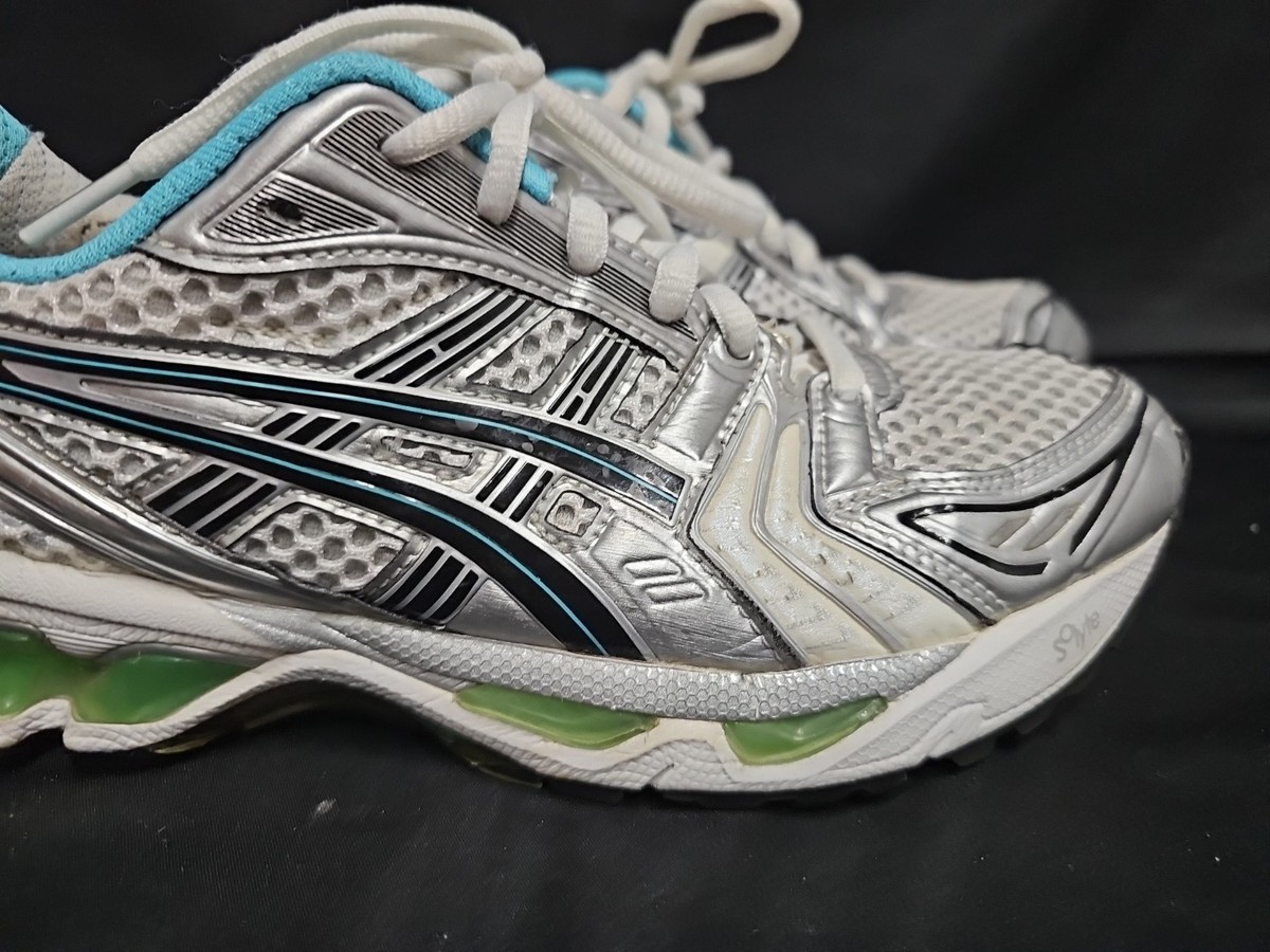 Asics Gel-Kayano 14 TN850 Women's Size 7.5 Pre-owned No Box Silver