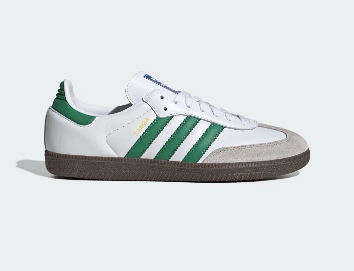 Preços baixos em adidas Samba OG White Green | eBay