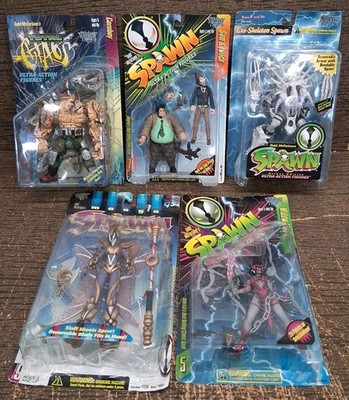Spawn Ultra Action Figure Mixed Series Lot Of 5 Sealed New Series 2,4,5,7,9, NIB