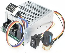Adjustable 60A PWM DC Motor Speed Controller 10-55V Forward Reverse Switch