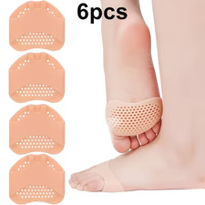 6-Piece Set Soft Silicone Forefoot Pads-Honeycomb Toe Protection Cushions