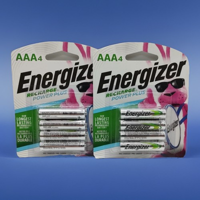 #ad 2 Pack Energizer 800mAh Recharge Power Plus AAA Batteries 4 X2 Rechargeable $21.99
