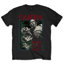 Queen News of the World Freddie Mercury Rock officiel T-shirt Hommes unisexe