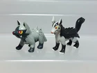 Poochyena Mightyena Pokemon Monster Collection Figure Tomy 2004 W05 1.3-1.5in
