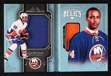 2017-18 Upper Deck Black Diamond Rookie Booklet Relics 101/199 Josh Ho-Sang 10ea