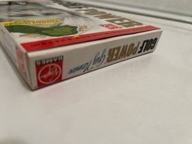 NES Greg Norman GOLF POWER Gem Complete CIB Box Game Nintendo