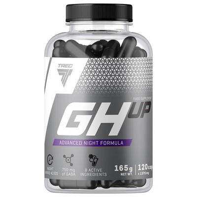 TREC GH-UP - 120 Kaps - NACHTFORMEL - Zusammensetzung Aminosäuren - Regeneration