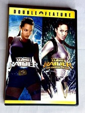 Lara Croft Tomb Raider Double Feature DVD 2007 Angelina Jolie 2 Movie Set