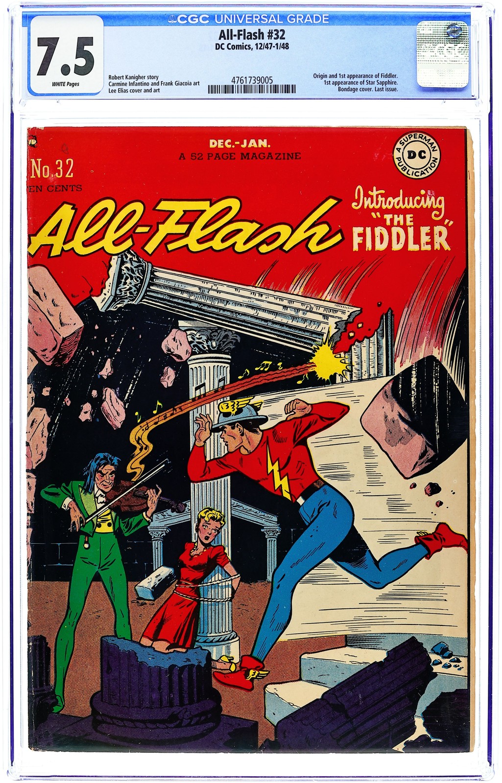 All-Flash #32 CGC 7.5 1948 4761739005